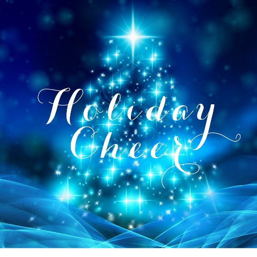Carte Décorative Holiday Cheer