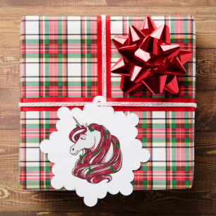 Carte Décorative Holly Berry Unicorn