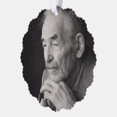 Carte Décorative Hommage commémoratif à papa Photo (Gauche)