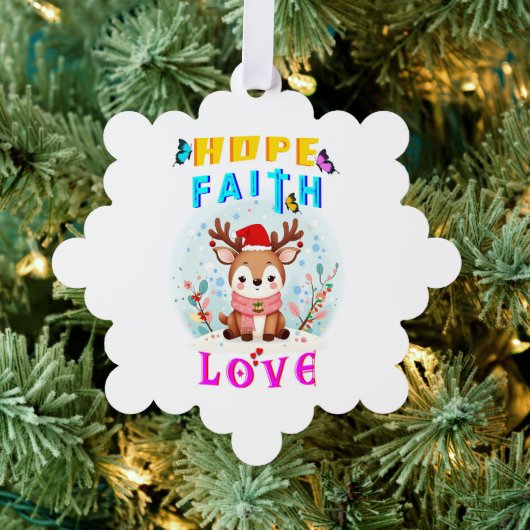 Carte Décorative Hope Faith Love (Insitu (Arbre))