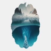 Carte Décorative Icy Mountain View (Droite)
