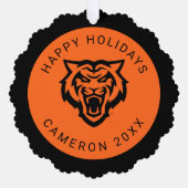 Carte Décorative Idaho State University Bengals Spirit Design (Recto)