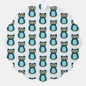 Carte Décorative Illustration Blue Owl (Verso)