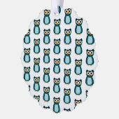 Carte Décorative Illustration Blue Owl (Gauche)