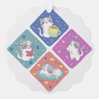 Carte Décorative Illustration de la journée bouillonnante de Cute K