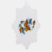 Carte Décorative Infinité de papillons monarques (Droite)