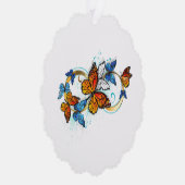 Carte Décorative Infinité de papillons monarques (Droite)