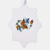 Carte Décorative Infinité de papillons monarques (Gauche)