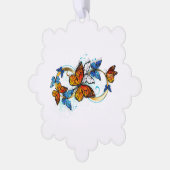 Carte Décorative Infinité de papillons monarques (Gauche)