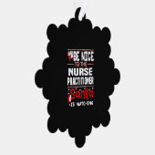 Carte Décorative Infirmière (Droite)