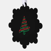 Carte Décorative infirmière praticienne de Noël, une joyeuse (Gauche)