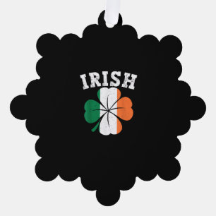 Carte Décorative Irlande Shamrock Irlande Drapeau Saint Patrick Jou