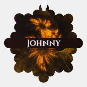 Carte Décorative Jardin mystique Art Abstrait (Verso)