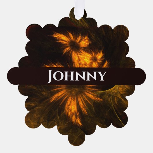 Carte Décorative Jardin mystique Art Abstrait (Recto)