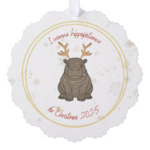 Je veux un renne hippopotame pour Noël 2025