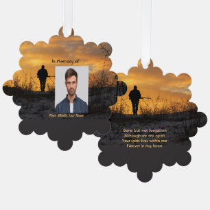 Carte Décorative Jeu Stalking de chasse Memorial Hunter