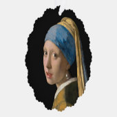 Carte Décorative Johannes Vermeer - Fille avec une oreille perle (Droite)
