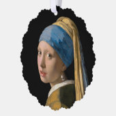 Carte Décorative Johannes Vermeer - Fille avec une oreille perle (Gauche)
