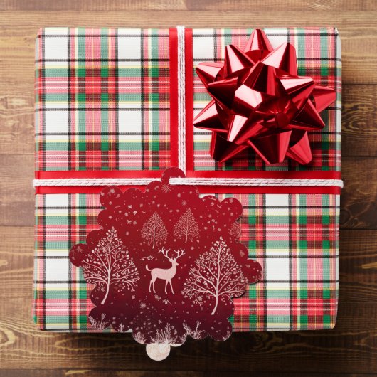 Carte Décorative Joli Noël rouge (Insitu (Cadeau))