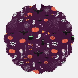 Carte Décorative Jolie Art Halloween Effrayant