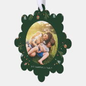 Carte Décorative Jolie famille photo Noël (Gauche)