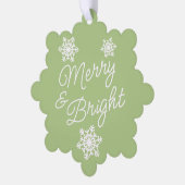 Carte Décorative Joyeuses Fêtes Festifs Et Élégants (Gauche)