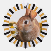 Carte Décorative Joyeuses Vacances Lapin Lapin Rabbit (Recto)