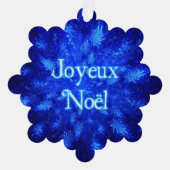 Carte Décorative Joyeux Noё l - Snowburst (Recto)