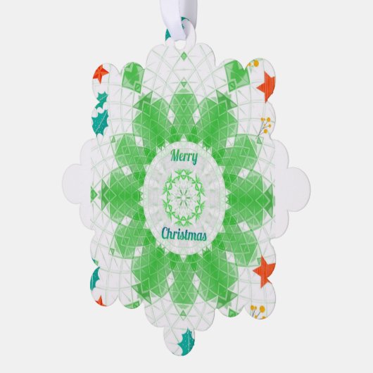 Carte Décorative Joyeux Noël (Gauche)