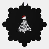 Carte Décorative Joyeux Noël (Recto)