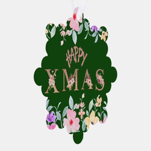 Carte Décorative Joyeux Noël (Droite)