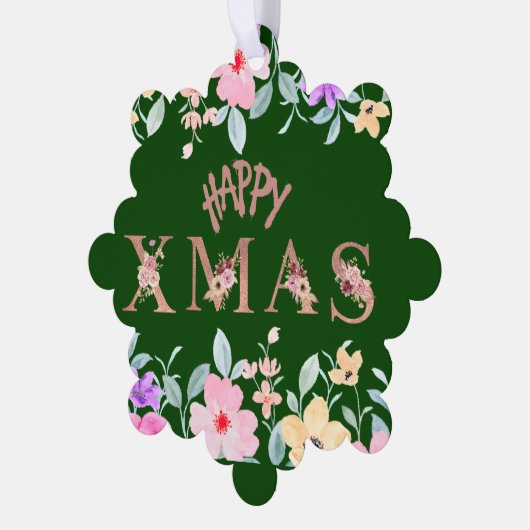 Carte Décorative Joyeux Noël (Gauche)