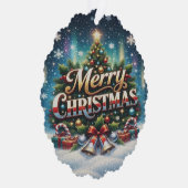 Carte Décorative Joyeux Noël (Droite)