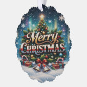 Carte Décorative Joyeux Noël (Gauche)