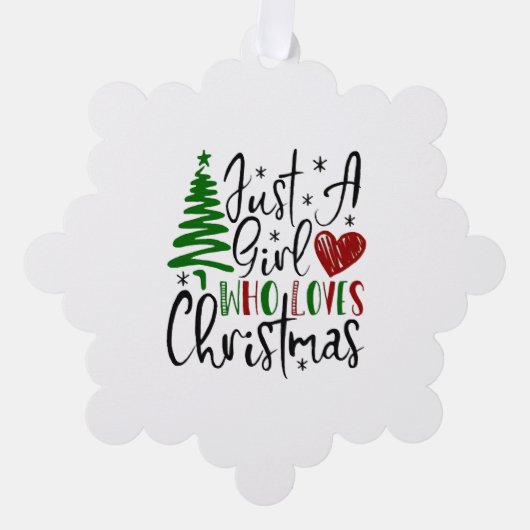 Carte Décorative Joyeux Noël (Recto)