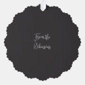 Carte Décorative Joyeux Noël Ho Ho Ho (Verso)