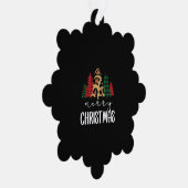 Carte Décorative Joyeux Noël Svg Leopard Tree (Droite)