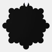 Carte Décorative Joyeux Noël Svg Leopard Tree (Verso)