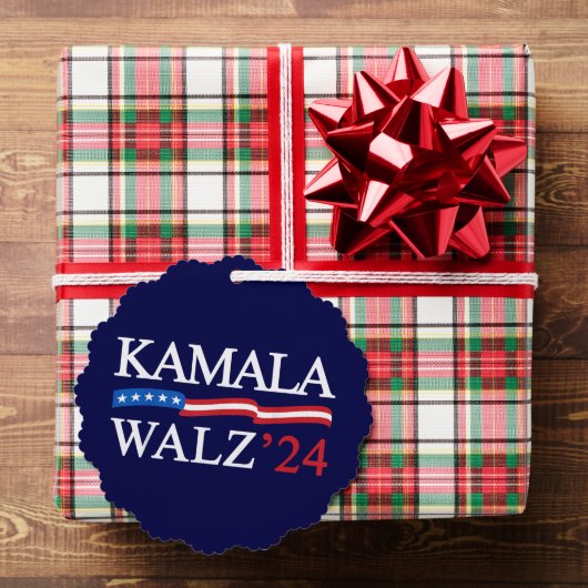 Carte Décorative Kamala Harris Walz 2024 Évidemment bleu (Insitu (Cadeau))