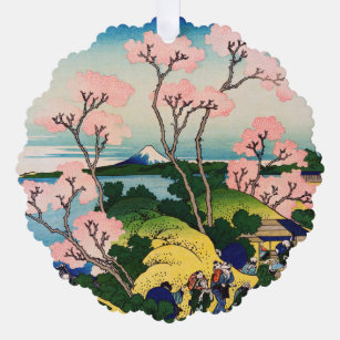 Carte Décorative Katsushika Hokusai - Gotenyama, Tokaido, Shinagawa