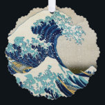 Carte Décorative Katsushika Hokusai - La Grande vague au large de K<br><div class="desc">La Grande vague au large de Kanagawa / La vague - Katsushika Hokusai,  1829-1833</div>