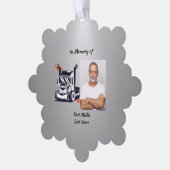 Carte Décorative Keepsake Memorial Semi-Truck Tractor-trailer (Gauche)