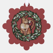 Carte Décorative Kitty Chat Noël (Verso)