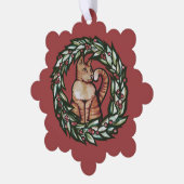 Carte Décorative Kitty Chat Noël (Gauche)