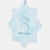 Carte Décorative Kuvianak Innovia - Empreinte de patte de l'ours po (Gauche)