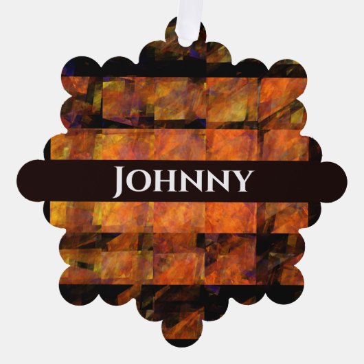 Carte Décorative L'art Abstrait au mur (Recto)