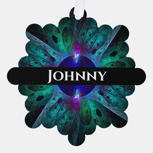 Carte Décorative L'art Abstrait des yeux (Recto)