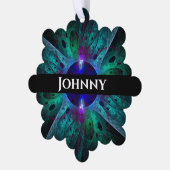 Carte Décorative L'art Abstrait des yeux (Gauche)