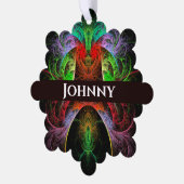 Carte Décorative L'art Abstrait du Carnaval (Gauche)