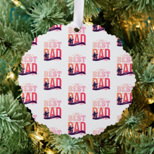 Carte Décorative Le Meilleur Papa du Monde
